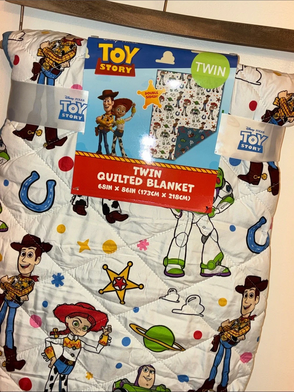 Toy Story Quilted Reversible blanket